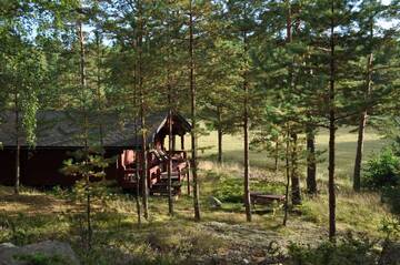 Фото номера Коттедж эконом-класса с видом на озеро Дома для отпуска Hinders Cottages г. Науво 6